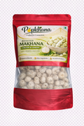 PopKhana Cream & Onion Roasted Makhana healthy snack, light and crunchy fox nuts roasted in olive oil.