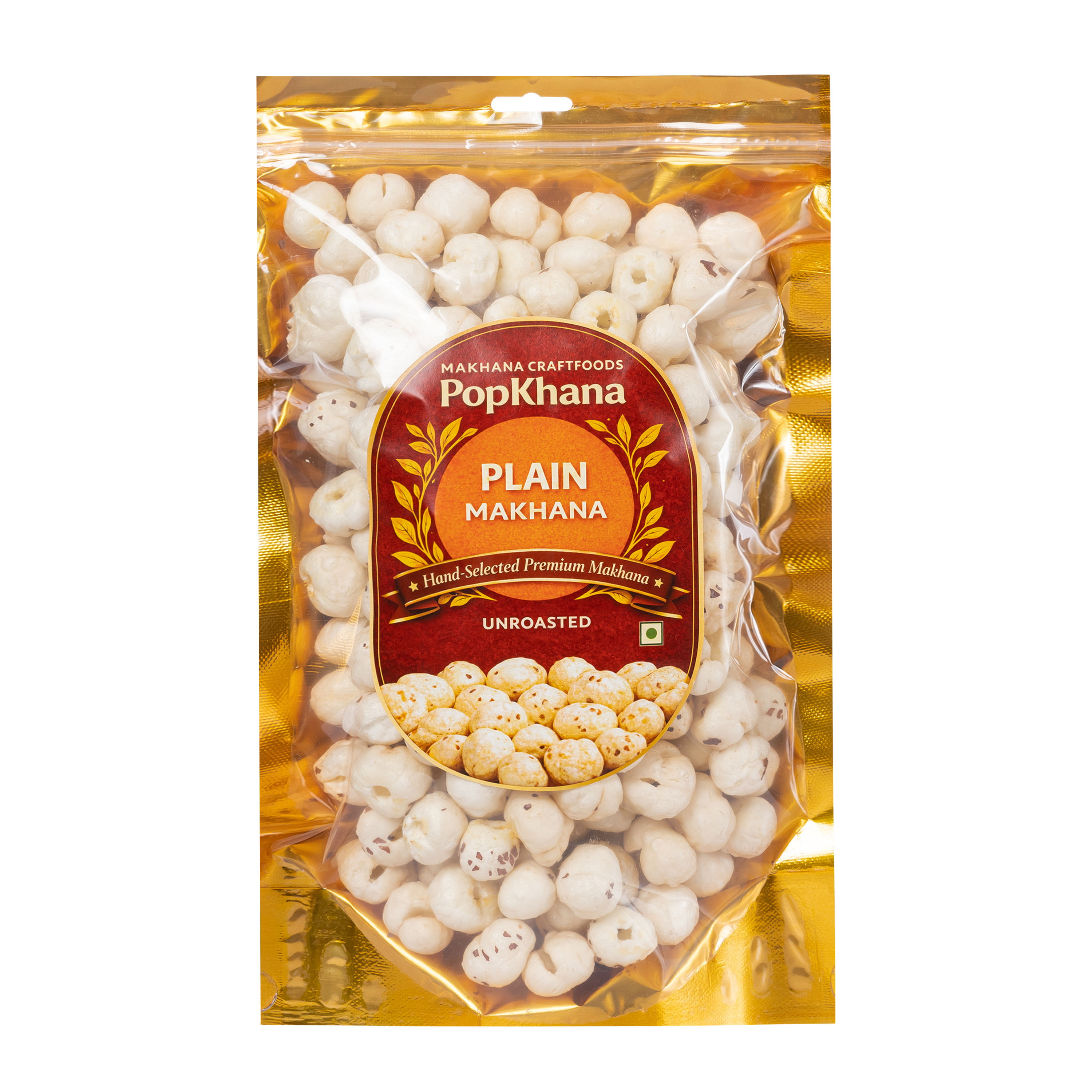 PopKhana Handpicked Raw Makhana | Premium Fox Nuts