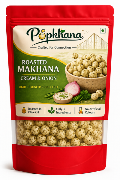 PopKhana Cream & Onion 70g Roasted Makhana