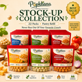 Popkhana Stock-Up Collection Value Box | 22 Roasted Makhana Packs (12 x 70g + 10 x 34g)